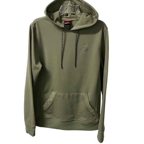 Gerry Weber Other - Gerry Men’s Polyester Performance Pullover Hoodie Sweatshirt Olive Green -  Sz M